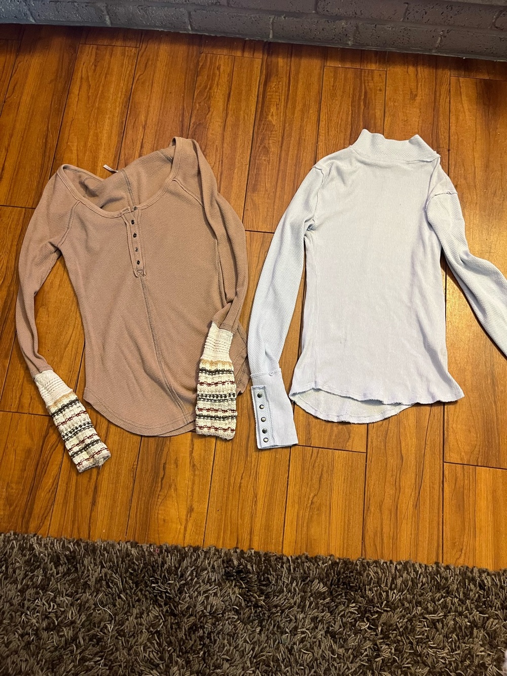 Free People bundle  Waffle Knit Long-Sleeve Tops
